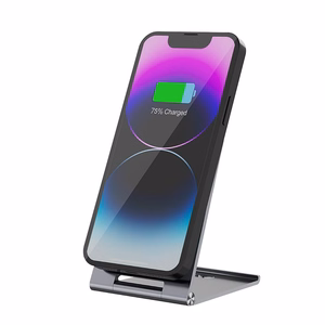 FORCELL F-ENERGY Flip Charge Qi2 15W belaidis įkroviklis suderinamas su MagSafe sidabrinis