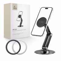 Tech-Protect DPT100 magnetinis MagSafe stalinio telefono laikiklis - juodas