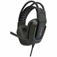 XTRIKE ME žaidimų ausinėsGH-712 Headset w/ Mic juodas/black