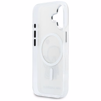 Karl Lagerfeld Karl & Choupette Back MagSafe Dėklas for iPhone 17 - Clear