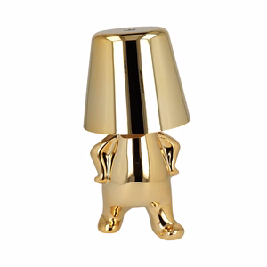 Naktinė lempa Golden Man dizainas F