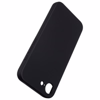 Beline Silicone dėklas iPhone 16e juodas