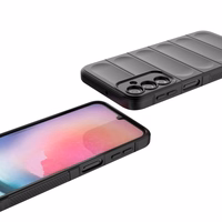 Dėklas telefonui Magic Shield Samsung Galaxy A24 4G lankstus apsauginis dėklas - šviesiai mėlynas