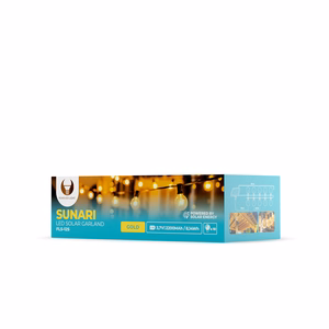 Forever Light LED Solar Garland SUNARI FLS-125 5,5m + 10 bulbs auksinis G40 IP44