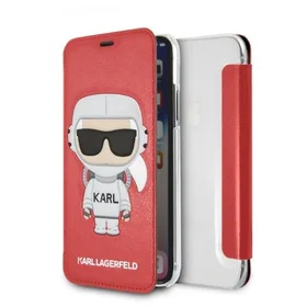 Karl Lagerfeld Karl Space Cosmonaut Dėklas telefonui iPhone X/XS - raudonas