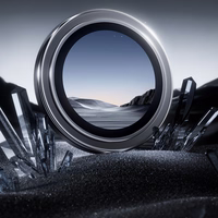 Benks grūdintas stiklas Glass Warrior objektyvo apsauga kamerai, skirtas iPhone 16/16 Plus (2 objektyvai), sidabrinė