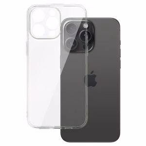Galinio Dangtelio Dėklas 2 mm Puikus IPHONE 15 PRO Skaidrus