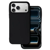 Matinis dėklas telefonui iPhone 17 Pro Max - juodas