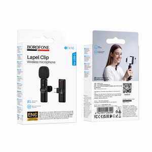 Borofone Lavalier wireless microphone BFK16 Winner Type C black