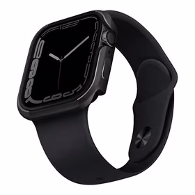 Uniq dėklas Valencia Apple Watch Series 4/5/6/7/8/SE/SE2 45/44mm. grafito/grafito