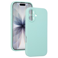 Silicone Lite dėklas telefonui iPhone 17 mentolinis