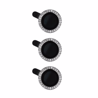 Grūdintas stiklas HARD DIAMOND kamerai (LENS) Samsung Galaxy S24 sidabrinis (3 vnt. lęšiai)