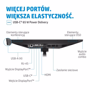 HP E24m G4 FHD USB-C konferencinis monitorius