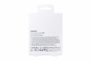 SAMSUNG nešiojamas SSD T7 2TB pilkas