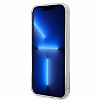 Guess 4G Pattern Script dėklas telefonui iPhone 14 Pro Max - chaki