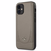 Mercedes Urban Line dėklas telefonui iPhone 12 mini - rudas