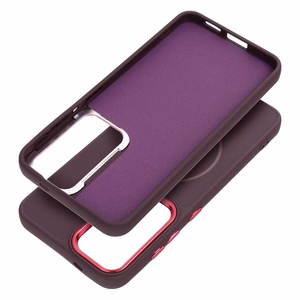 Rėmelis MAG COVER Dėklas, suderinamas su MagSafe, skirtas SAMSUNG A37, violetinės spalvos