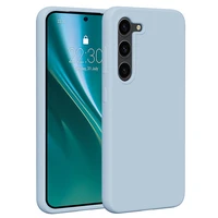 Etteri silikoninis dėklas telefonui Samsung Galaxy S23 šviesiai mėlynas