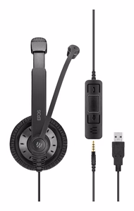 Проводная гарнитура EPOS IMPACT SC 75 USB MS накладная для звонков / музыки USB Type-A чёрный