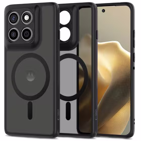 Tech-Protect MagMat MagSafe dėklas Motorola Edge 60 Pro - matinė juoda