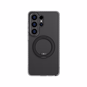 "AmazingThing Titan Pro MagSpin" apsauginis dėklas nuo kritimo, skirtas "Samsung S26 Ultra", suderinamas su "MagSafe" - juodas