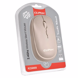Cliptec Kompiuterio pelė Youth Xilent RZS868 belaidis optical 1600DPI rožinis