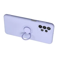 SILIKONINIS RING dėklas for SAMSUNG A37 5G violet