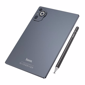 Hoco planšetinis kompiuteris 10.1" 6GB/128GB HD Wi-Fi/4G/BT 5.0 Android 14 A15 pilkas