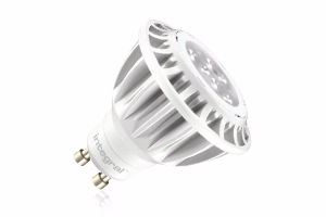 Integral GU10 PAR16 LED lemputė, 5 W (atitinka 35 W), 2700 K, 250 lm, šiltai balta šviesa