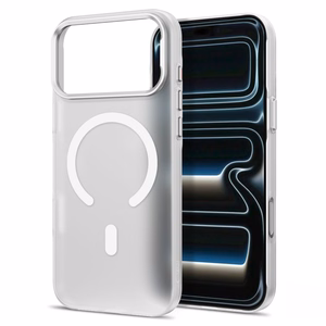 Tech-Protect MagZero MagSafe dėklas, skirtas iPhone 17 Pro Max / 18 Pro Max – matinis baltas