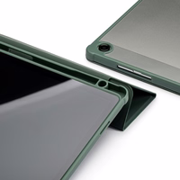 Dėklas Reach Origami Samsung X210/X215/X216 Tab A9 Plus 11.0/X230/X235/X236 Tab A11 Plus 11.0 tamsiai žalias