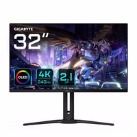 GIGABYTE FO32U2P kompiuterio monitorius 80 cm (31.5") 3840 x 2160 pikseliai 4K Ultra HD OLED Juoda