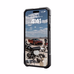 UAG Monarch Pro чехол с MagSafe для iPhone 15 Plus - чёрный карбон