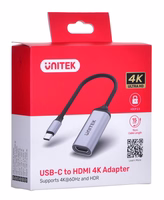Adapterio kabelis Unitek (V1420A) USB-C - HDMI 2.0 4K 60Hz