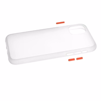 Dėklas telefonui Vennus Color Button Bumper skirtas Samsung Galaxy S21 Ultra - skaidrus