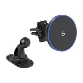 Magnetinis automobilinis įkroviklio laikiklis Choetech T208-F 15W (juodas)