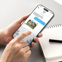 Ringke Easy Slide 2-jų rinkinys grūdintas stiklas iPhone 17 Pro Max - juodas