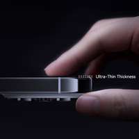 Rock Tempered stiklas Privatumo Full-coverage Anti-static for Iphone 17 Pro Max