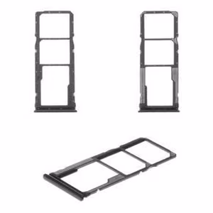Лоток SIM-карты Xiaomi Redmi Note 8/Redmi Note 8 2021 Space Black Оригинал