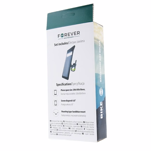 Vandeniui atsparus dviračio laikiklis BH-130 Forever Outdoor juodas