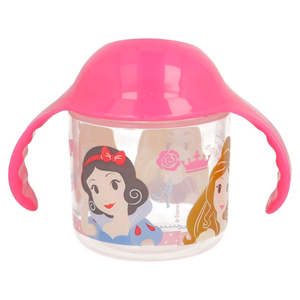 Princess neišsiliejantis puodelis su rankenėlėmis, 250 ml