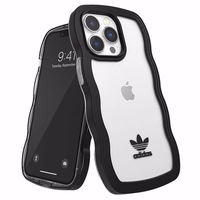 Adidas OR Dėklas telefonui Wavy iPhone 13 Pro /13 6.1" juoda-skaidri/juoda-skaidri 51900