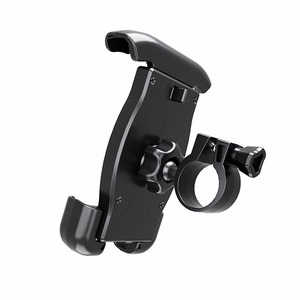 Crong Bikeclip Enduro dviračio telefono laikiklis, juodas