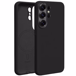 Etteri Silicone Mag Case for Samsung Galaxy S26 Ultra Black
