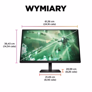 OMEN by HP 27 colių QHD 165Hz žaidimų monitorius - OMEN 27q