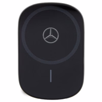 Mercedes MEWCCGSLK 15W indukcinis laikiklis oro angai/stiklui juodas/juodas Silver Stars MagSafe