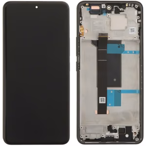 Xiaomi Redmi Note 15 Pro 4G LCD ekranas su lietimui jautriu ekranu ir rėmu Juodas originalus (aptarnavimo pakuotė)