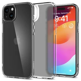 Dėklas telefonui SPIGEN ULTRA HYBRID - IPHONE 15 šalčio skaidrus