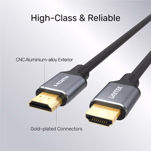 UNITEK C140W HDMI kabelis 5 m HDMI A tipo (standartinis) Juoda