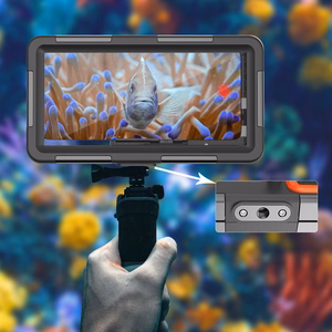 TECH-PROTECT IPX8 UNIVERSAL NARDYMO VANDENIUI ATSPARUS DĖKLAS JUODAS/ORANŽINIS